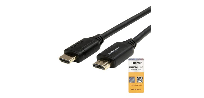 StarTech.com Câble HDMI grande vitesse haute qualité de 50 cm avec Ethernet - 4K 60 Hz