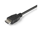StarTech.com Switch KVM HDMI - 4k 60Hz - Commutateur KVM Compact 2 Ports UHD/Ultra HD USB - KVM avec Câbles Audio, USB & HDMI 1,2m intégrés - Alimentation par Bus & Commutation à Distance - MacBook - ThinkPad