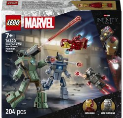LEGO Iron Man & War Machine vs. Hammer Drones