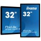iiyama ProLite TF3215MC-B2AG computer monitor 80 cm (31.5") 1920 x 1080 Pixels Full HD LED Touchscreen Kiosk Zwart