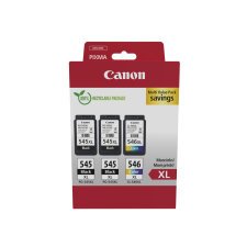 Canon 8286B013 cartucho de tinta 3 pieza(s) Original Alto rendimiento (XL) Negro, Cian, Magenta, Amarillo