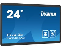 iiyama TW2424AS-B1 Écran d'affichage dynamique Écran plat de signalisation numérique 60,5 cm (23.8") Wifi 250 cd/m² 4K Ultra HD Noir Écran tactile Intégré dans le processeur Android 24/7