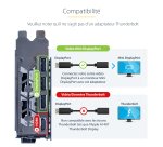 StarTech.com Câble DisplayPort vers Mini DisplayPort 15 cm - Vidéo UHD 4K x 2K - Câble Adaptateur DP Mâle vers Mini DisplayPort Femelle - Câble de Rallonge pour Ordinateur DP vers Moniteur mDP 1.2