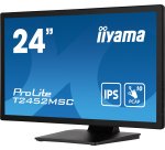 iiyama ProLite T2452MSC-B1 écran plat de PC 60,5 cm (23.8") 1920 x 1080 pixels Full HD LCD Écran tactile Multi-utilisateur Noir