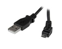 StarTech.com Câble Micro USB 1 m - A vers Micro B coudé 90° vers le haut