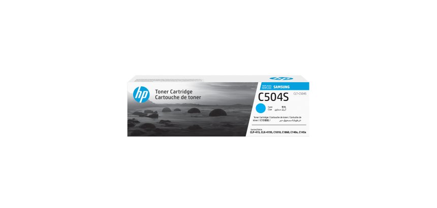 Samsung CLT-C504S Cyan Original Toner Cartridge