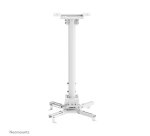 Neomounts CL25-540WH1 Soporte de techo para proyector - alt. 60,5-90,5 cm - fácil montaje - movimiento completo