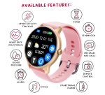 Celly TRAINERMOON 3.25 cm (1.28") Digital Touchscreen Pink