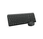 Logitech ERGO MK250 Compact Bluetooth Wireless Combo clavier Souris incluse Universel RF sans fil + Bluetooth AZERTY Français Graphite
