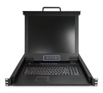 StarTech.com Console KVM per Armadio Rack - Monitor LCD 17" - KVM Switch VGA a 16 porte integrato - Montabile a Rack con cavi da 1,8 m 1U - OSD KVM - Supporto USB + VGA - Tastiera Inglese QWERTY - 50.000 MTBF