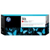 HP Cartouche d'encre DesignJet 745 rouge chromatique, 300 ml