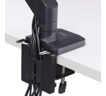StarTech.com Soporte VESA de Sobremesa para Tres Monitores de 27 Pulgadas - 75x75/100x100 - Brazo de Soporte para 3 Monitores - Grommet o Mordaza - Ajuste sin Herramientas - Brazo con Resorte