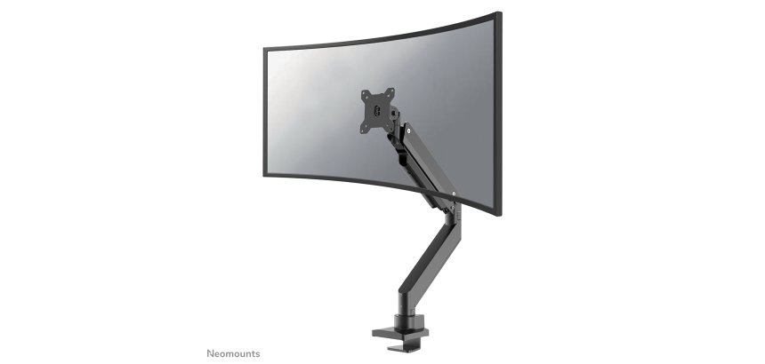 Neomounts NM-D775BLACKPLUS Support d'écran à fixer 10-49" - ressort à gaz - Topfix - arrêt 180°
