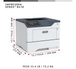 Xerox B410 A4 47 ppm Impresora a doble cara PS3 PCL5e/6 2 bandejas 650 hojas en total