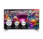 LG UHD AI 75UA75006LA TV Serie UA75 75'' 4K, a7 Gen8, HDR10, 20W, 3 HDMI con Game Optimizer, Smart TV WebOS 25