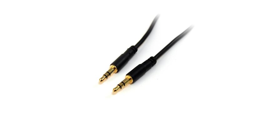 StarTech.com 10 ft Slim 3.5mm Stereo Audio Cable - M/M