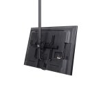 Soporte de Techo para TV - Soporte Universal de Cielo Raso para TV con Mástil Telescópico Largo Ajustable - Soporte VESA para Pantallas de 32" a 75" - Giro e Inclinación