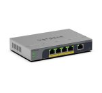 NETGEAR GS105EPP Non-géré Gigabit Ethernet (10/100/1000) Connexion Ethernet, supportant l'alimentation via ce port (PoE) Montage sur le bureau ou sur le mur Gris