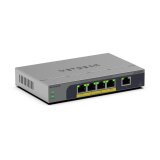 NETGEAR GS105EPP Non-géré Gigabit Ethernet (10/100/1000) Connexion Ethernet, supportant l'alimentation via ce port (PoE) Montage sur le bureau ou sur le mur Gris