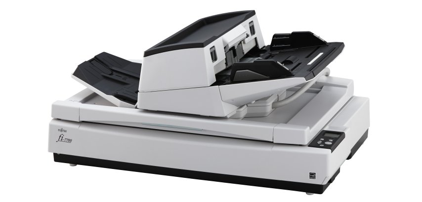 Ricoh fi-7700 Scanner à plat et chargeur automatique 600 x 600 DPI A3 Noir, Blanc