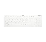 Contour Design Active Key Contour QuickClean Clavier Médical IP68 Full-Size Filaire Blanc C8112