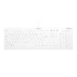Contour Design Active Key Contour QuickClean Clavier Médical IP68 Full-Size Filaire Blanc C8112