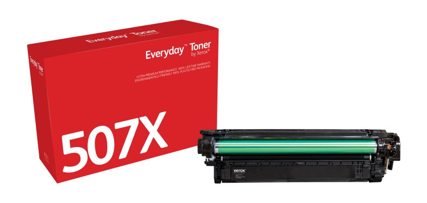 Toner Everyday™ _OEM_NAME_ Noir de Xerox compatible avec HP 507X (CE400X), Grande capacité