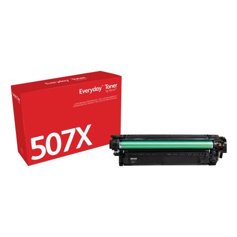 Everyday El tóner ™ Negro de Xerox es compatible con HP 507X (CE400X), High capacity