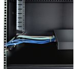 StarTech.com Pannello passacavi montabile a rack 1U con profondità regolabile, Guida di supporto per cavi per server/armadi rack da 19", Cable management panel per pannelli patch/switch/PDU