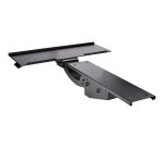 StarTech.com Tastaturablage - Full Motion und höhenverstellbare Tastatur- und Mausablage, 25 x 66 cm - Ergonomische Schreibtischhalterung für Computertastatur mit Mauspad und Handgelenkauflage - neig- und drehbar