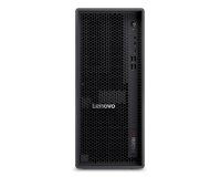 Lenovo ThinkStation P4 AMD Ryzen™ 7 PRO PRO 9755 32 Go DDR5-SDRAM 1 To SSD NVIDIA RTX Pro 2000 Blackwell Windows 11 Pro Tower PC Système de refroidissement liquide Noir