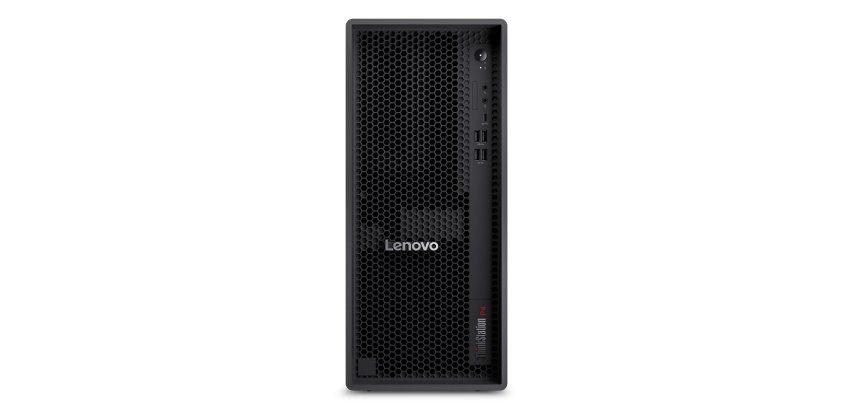 Lenovo ThinkStation P4 AMD Ryzen™ 7 PRO PRO 9755X3D 32 Go DDR5-SDRAM 1 To SSD NVIDIA RTX Pro 2000 Blackwell Windows 11 Pro Tower PC Système de refroidissement liquide Noir