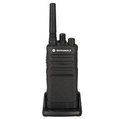 Walkie Talkie Motorola XT420 two-way radios 16 canales 446.00625 - 446.19375 MHz Negro
