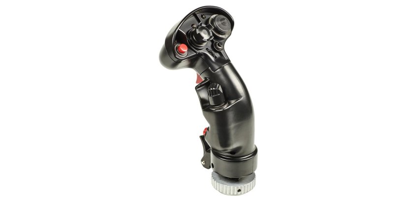 Thrustmaster F/A-18C Hornet HOTAS Add-On Grip Black Flightstick Analogue / Digital PC