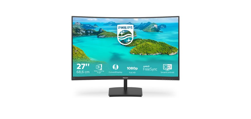 Philips E Line 271E1SCA/00 Monitor PC 68,6 cm (27") 1920 x 1080 Pixel Full HD LCD Nero