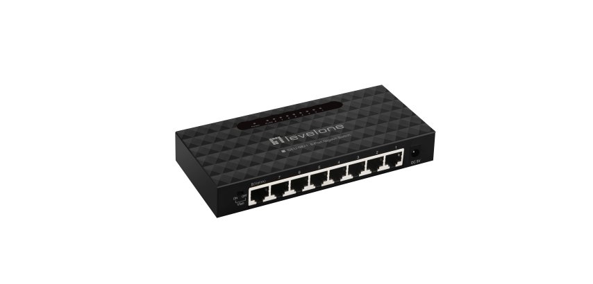 LevelOne GEU-0821 network switch Managed Gigabit Ethernet (10/100/1000)