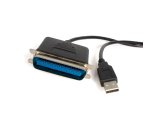 StarTech.com 10 ft USB to Parallel Printer Adapter - M/M