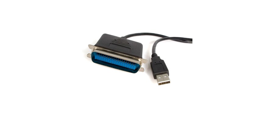 StarTech.com 10 ft USB to Parallel Printer Adapter - M/M