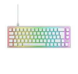 CHERRY K5V2 Compact clavier Gaming USB AZERTY Français Blanc