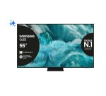 Samsung QLED AI TV 55" QE55Q7F5AUXZT 4K, Processore Q4 AI, 4K Upscaling, Color Booster Pro, OTS Lite, Air Slim Design, Vision AI Smart TV, 2025