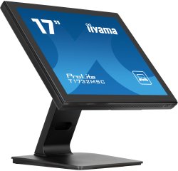iiyama ProLite T1732MSC-B1SAG PC Flat Screen 43.2 cm (17") 1280 x 1024 pixels Full HD LED Touchscreen Tabletop Black