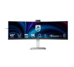 Philips 49B2U6900CH/00 computer monitor 124 cm (48.8") 5120 x 1440 pixels Dual QHD LCD Black