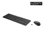 HP 230 WL MOUSE+KB COMBO FR clavier Souris incluse Bureau RF sans fil Noir