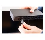 Kensington SD4781P EQ dockingstation met USB-C en USB-A met twee 4K-video-uitgangen