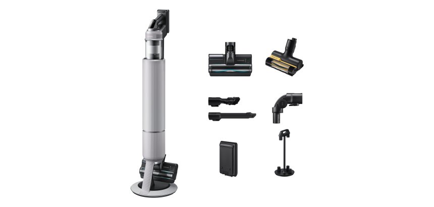 Samsung VS80F28DLP 2-in-1 stick vacuum Battery Dry HEPA, Micro Bagless 0.5 L 770 W Grey