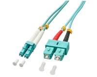 Lindy Fibre optique Duplex LC / SC OM3 2m