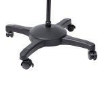 StarTech.com Support Tablette Mobile avec Roulettes Vérouillables - Hauteur Réglable - Support Tablette Universel sur Pied de 7 à 11 pouces, Porte Tablette avec Support Détachable