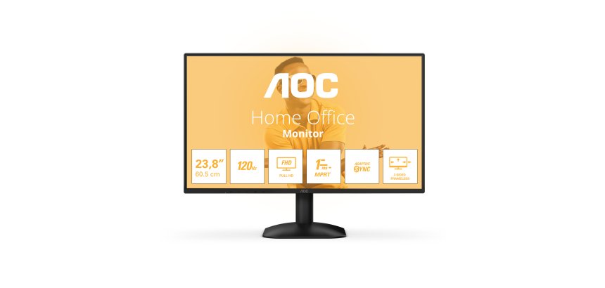 AOC 24B31H computer monitor 60.5 cm (23.8") 1920 x 1080 pixels Full HD Black