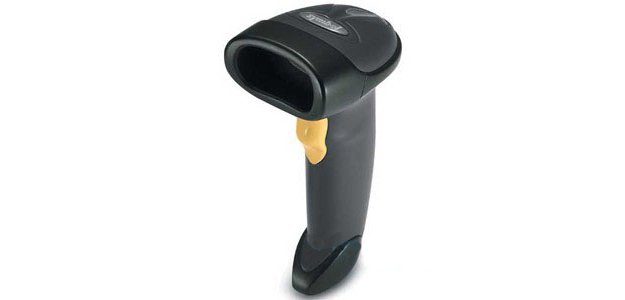 Motorola LS2208 Bar Code Scanner, 7 ft Black 1D Laser Noir