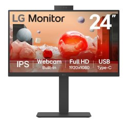 LG 24BA850-B pantalla para PC 60,5 cm (23.8") 1920 x 1080 Pixeles Full HD Negro